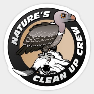 Nature's Clean Up Crew Sticker